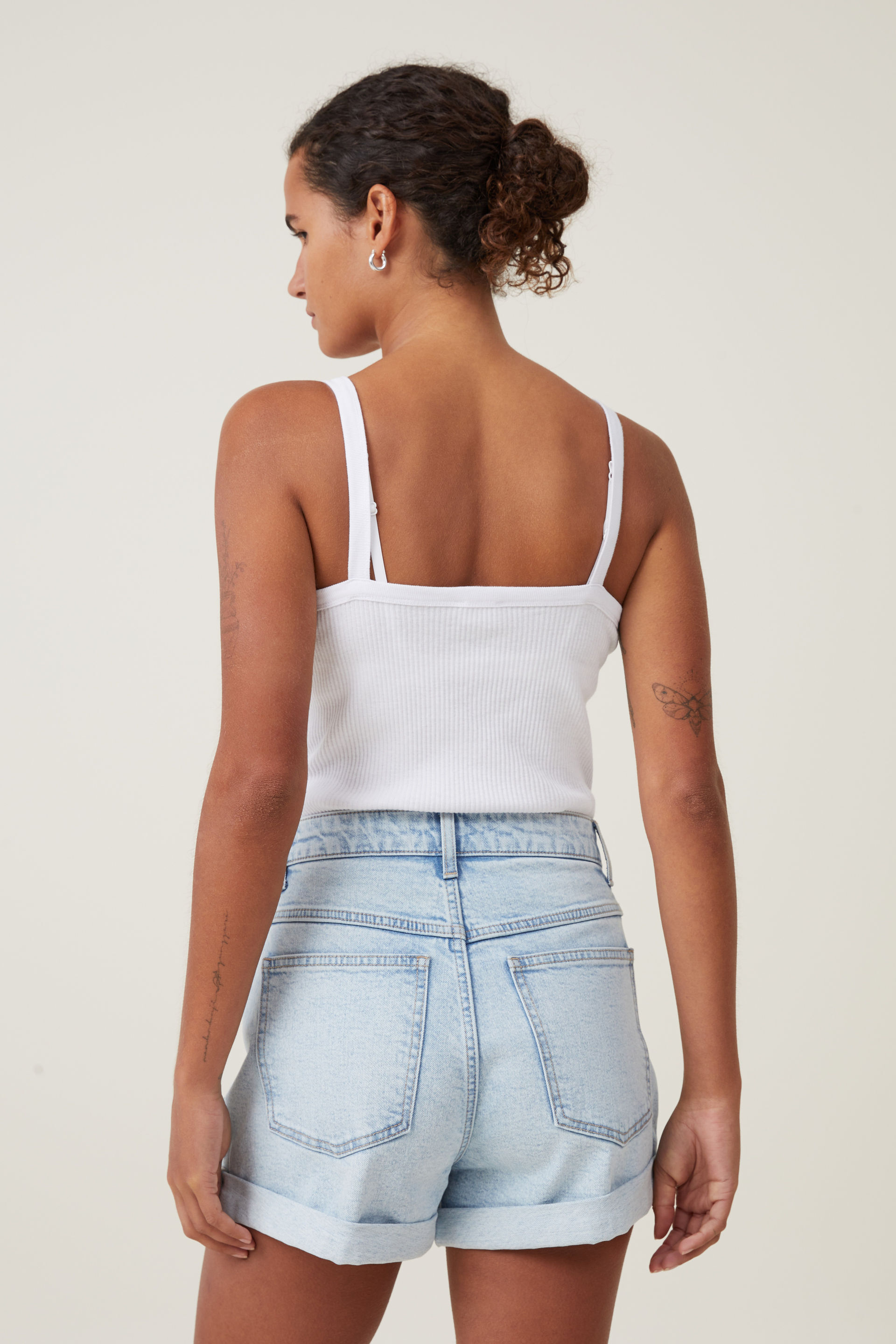 Buy Oflive Women's Sexy High Waisted Stretch Mini Denim Shorts Hot Pants  Clubwear Online at desertcartINDIA